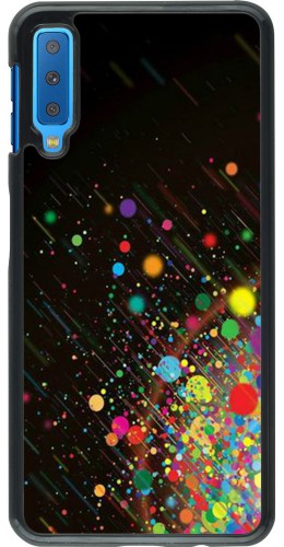 Coque Samsung Galaxy A7 - Abstract bubule lines